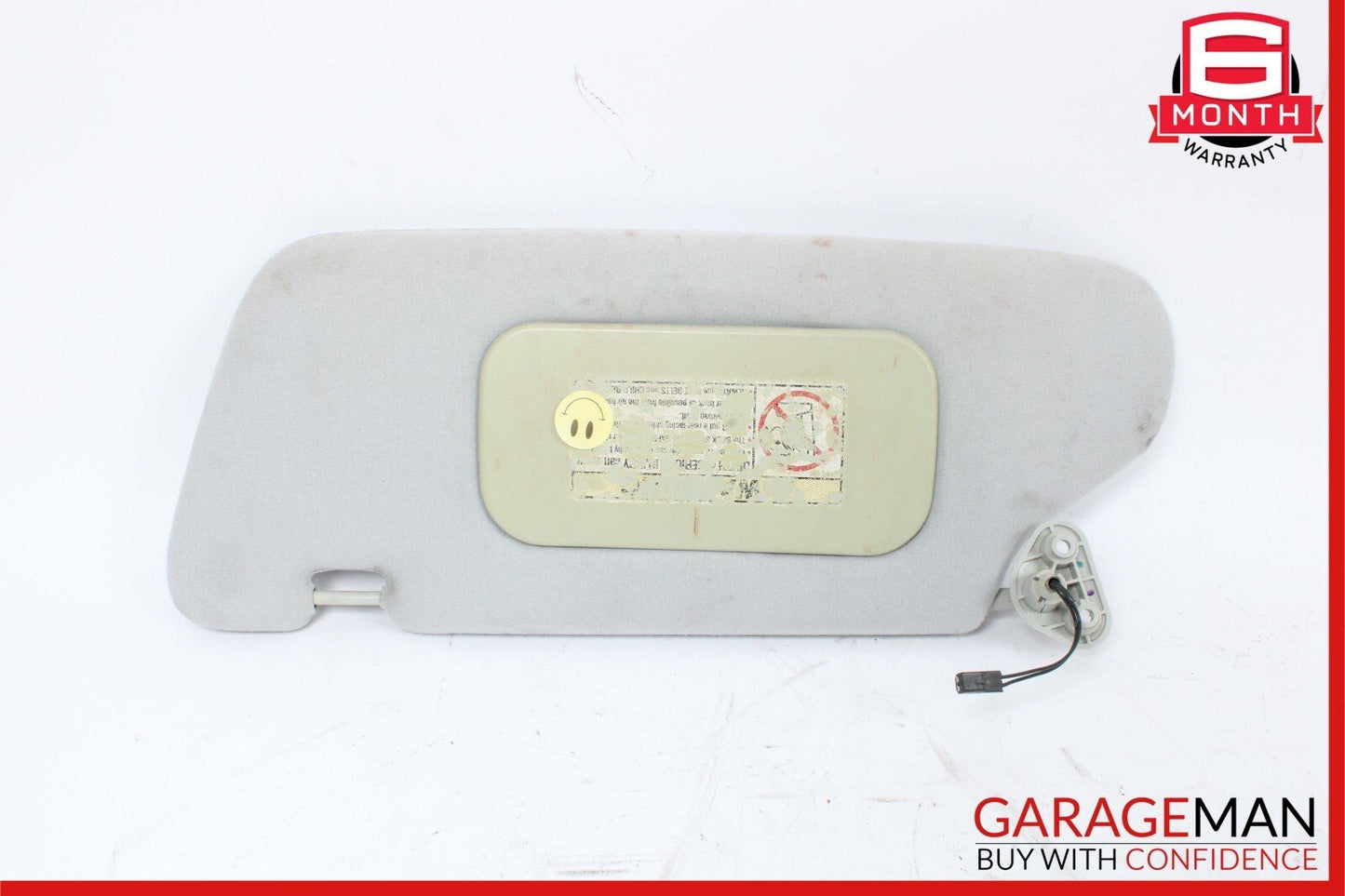 02-05 Mercedes W163 ML500 ML350 Front Left Sun Visor Sunvisor Shade Cover Gray
