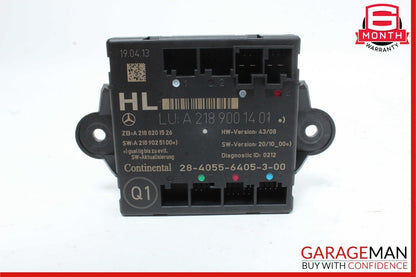 08-18 Mercedes GLK350 E550 CLS550 C300 Rear Left Side Door Control Module Unit