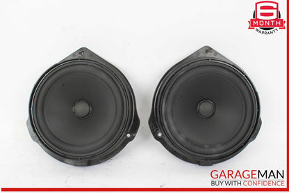 08-18 Mercedes W204 C250 Front Left & Right Door Audio Speaker Set of 2 Pc OEM