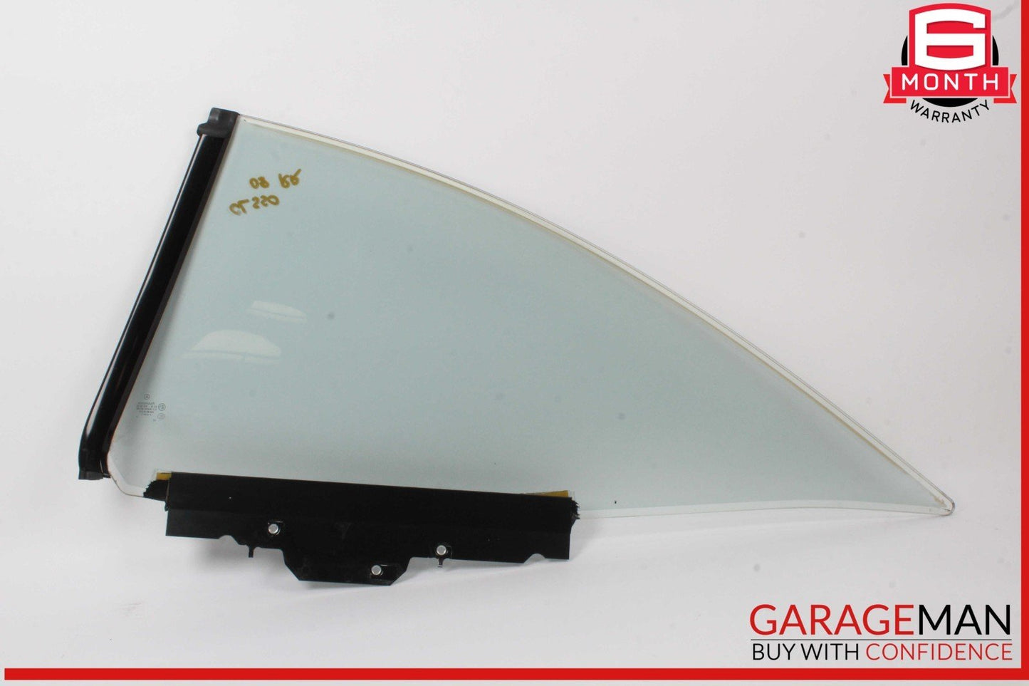 07-14 Mercedes W216 CL550 CL600 Rear Right Side Door Quarter Window Glass OEM