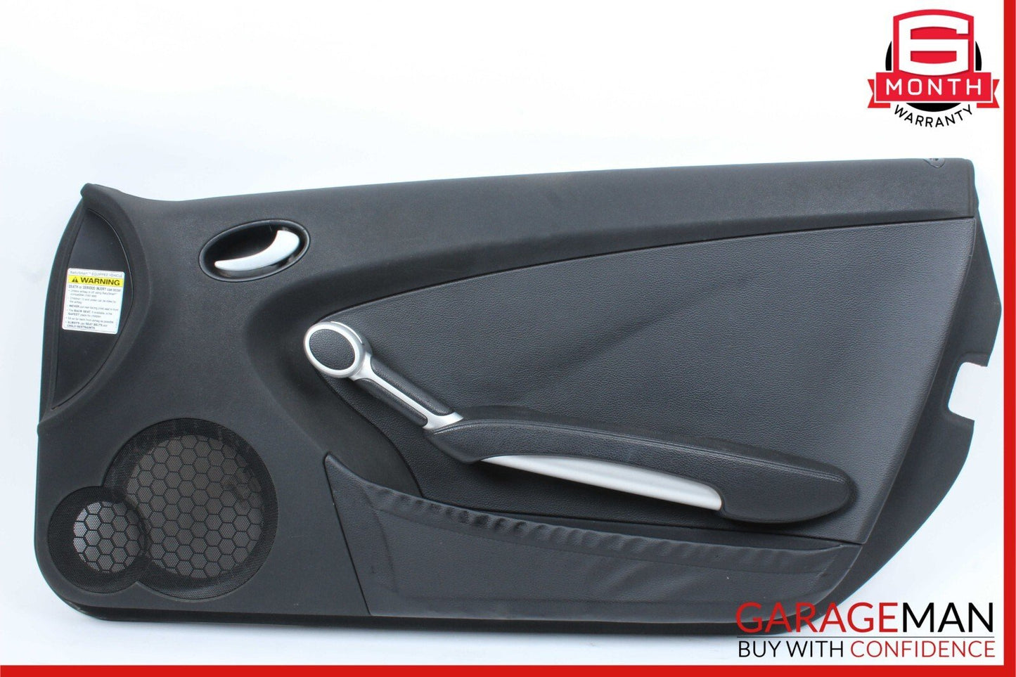 05-11 Mercedes R171 SLK280 Front Right Side Interior Door Panel Trim Cover Black