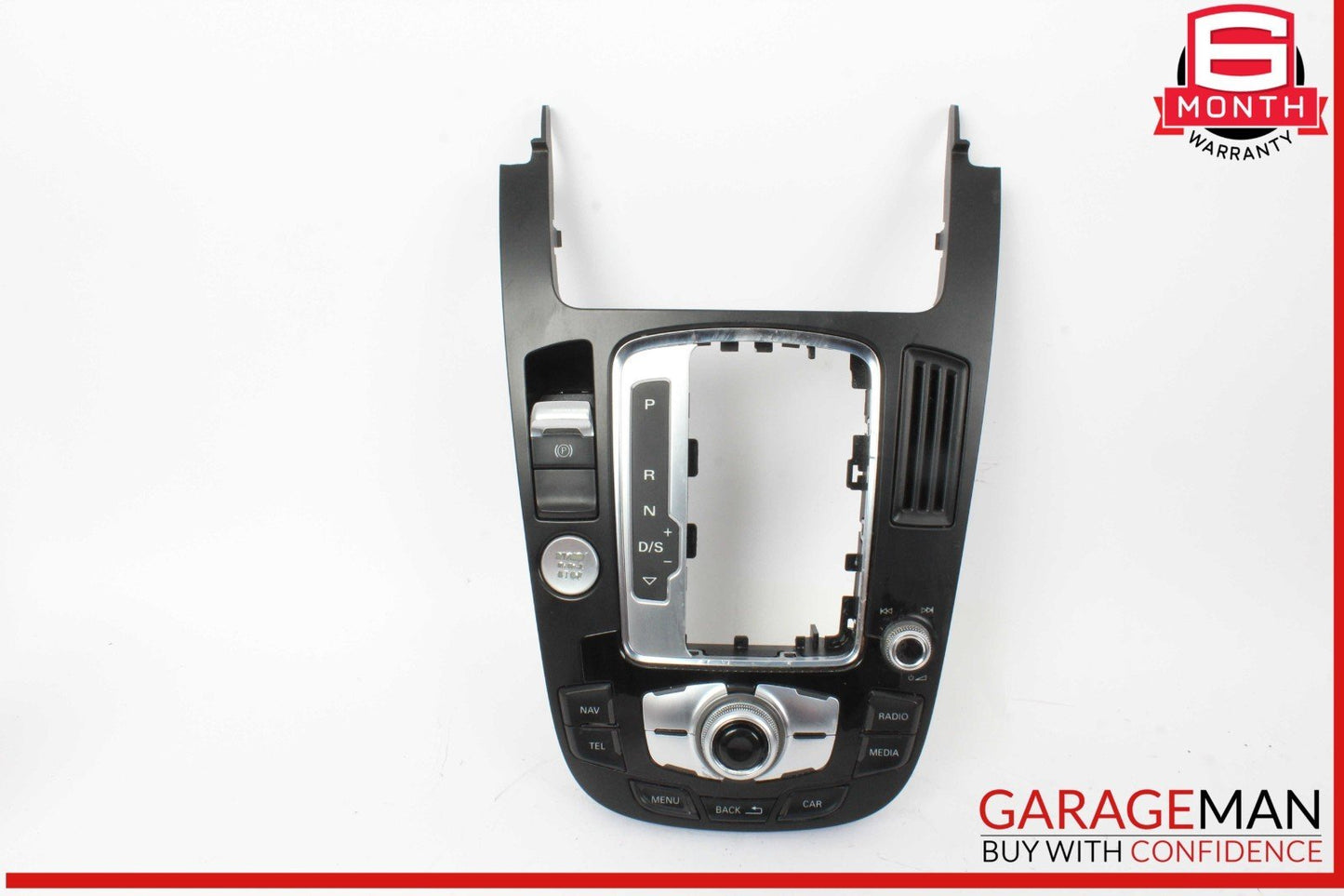 13-16 Audi A4 SQ5 Front Center Console Trim Panel w/ Switches 8T0919611L OEM