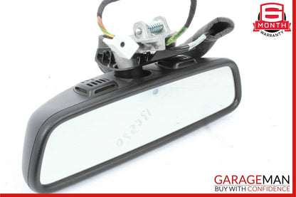 08-14 Mercedes W204 C250 C63 AMG Top Upper Rear View Mirror Assembly Black