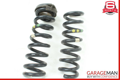 14-17 Maserati Ghibli Rear Right & Left Suspension Coil Spring Absorber Set OEM