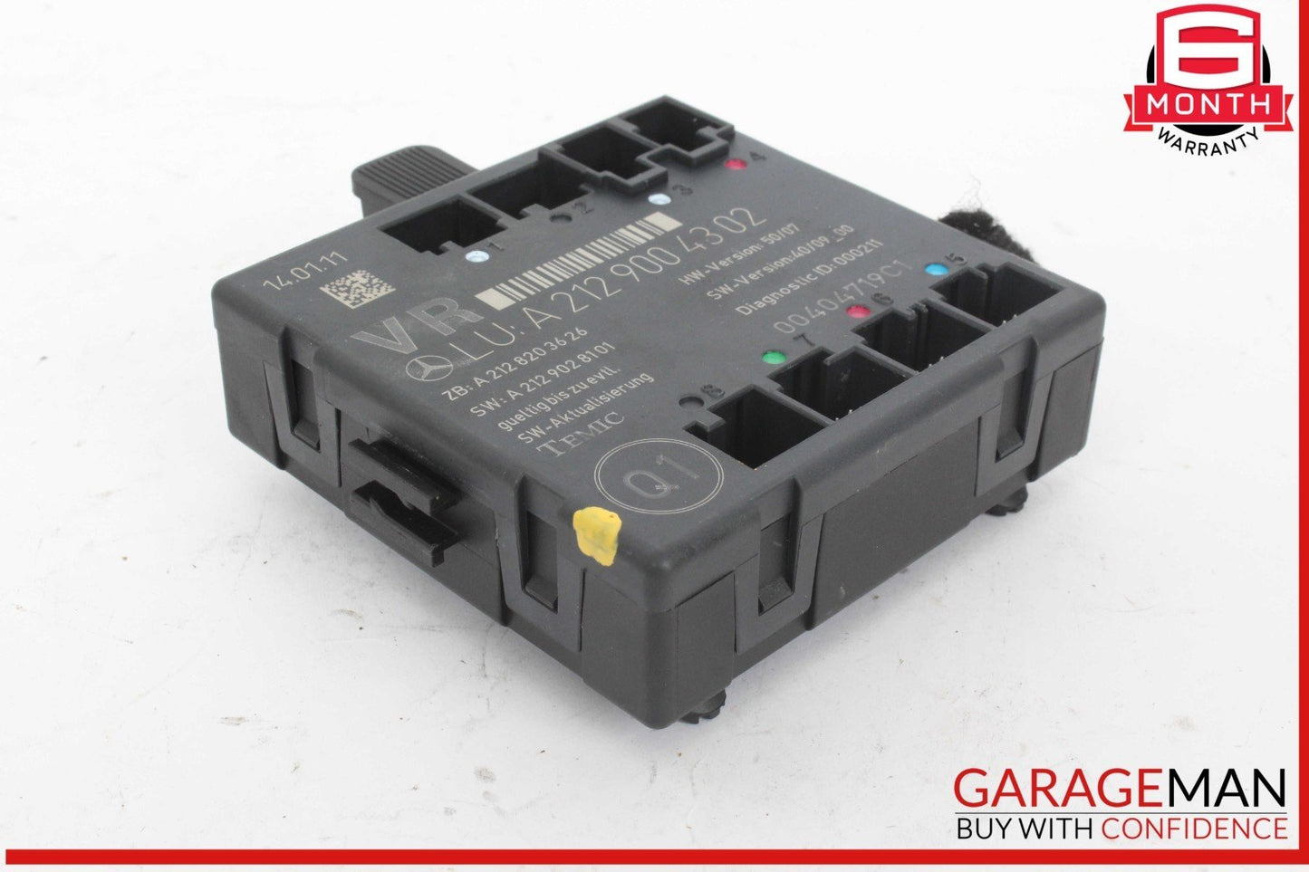 08-18 Mercedes W204 C300 E350 E400 Front Right Side Door Control Module Unit OEM