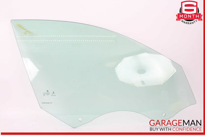 17-20 BMW 530E Front Right Passenger Side Door Window Glass OEM