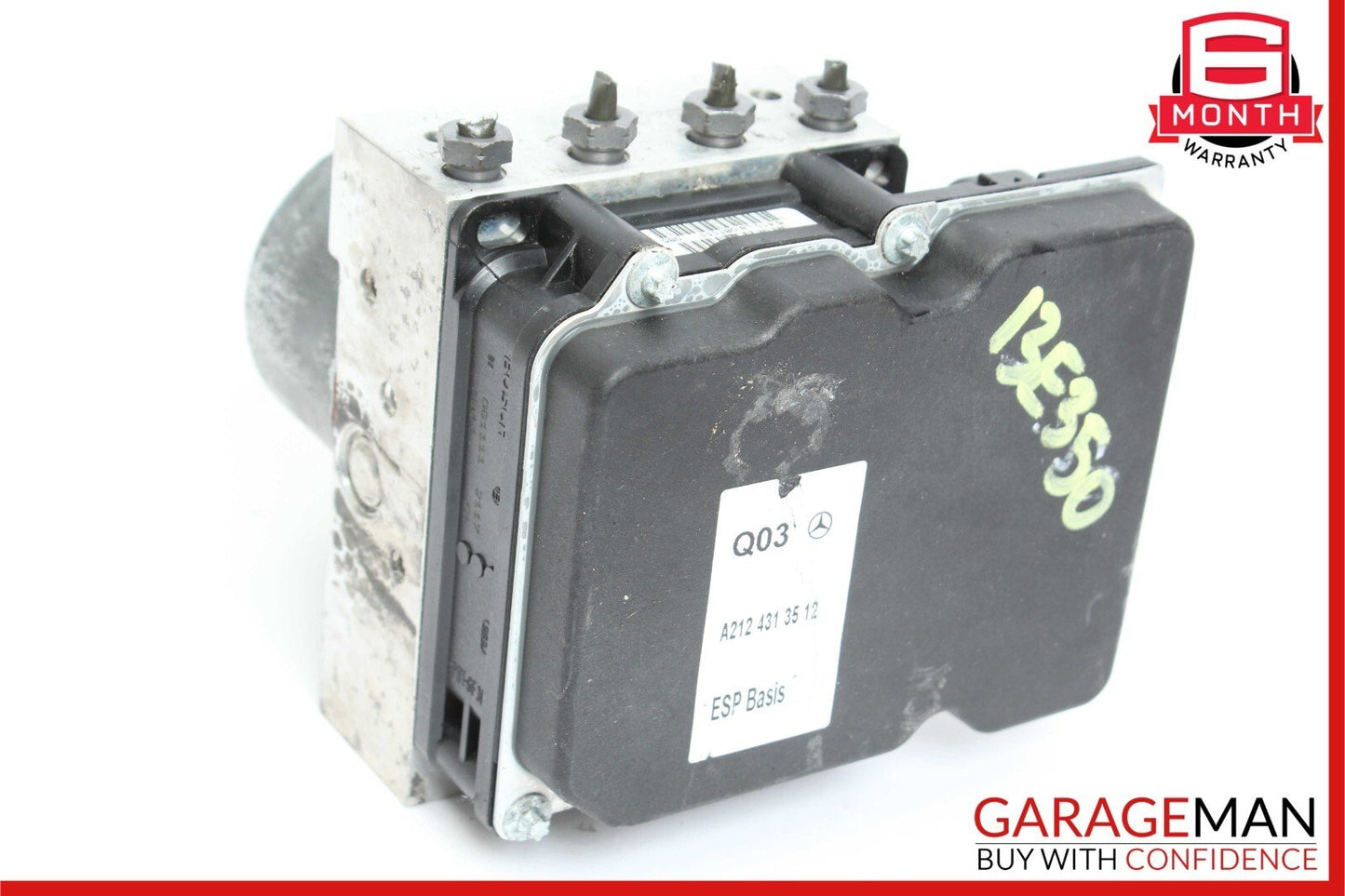 10-16 Mercedes W212 E350 E400 ABS Anti Lock Pump Brake Module 2124313512 OEM