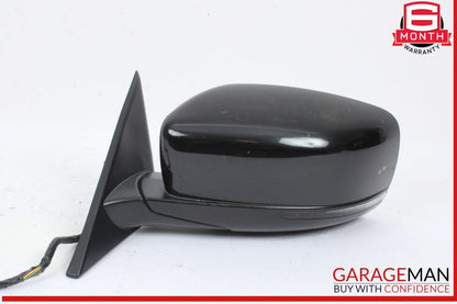 14-17 Maserati Quattroporte S Ghibli Front Left Side Door Rear View Mirror Black