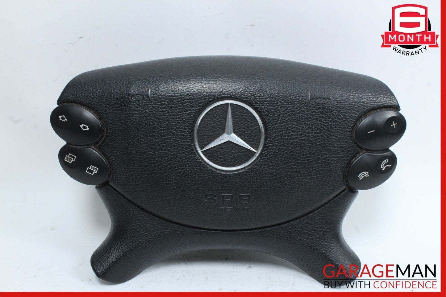 03-12 Mercedes SL500 CLK500 E350 Steering Wheel Airbag Air Bag Black