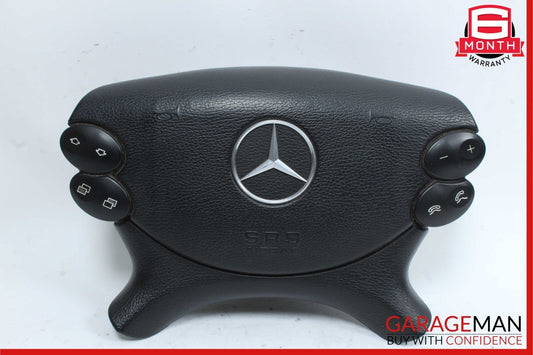 03-12 Mercedes SL500 CLK500 E350 Steering Wheel Airbag Air Bag Black