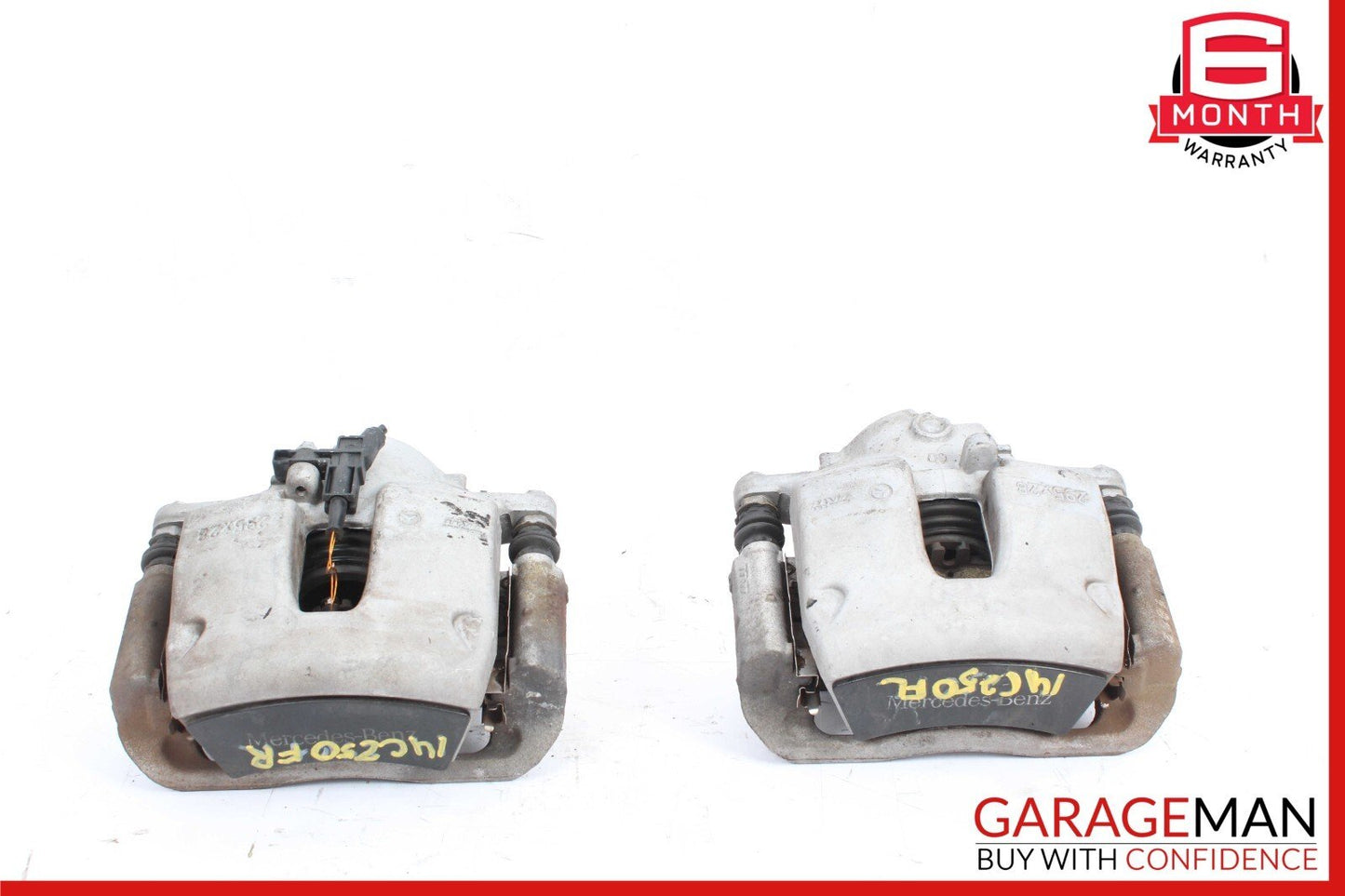 08-15 Mercedes W204 C300 C250 Front Right & Left Brake Calipers Caliper Set of 2