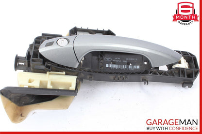 10-13 Mercedes W212 E350 E400 Front Left Exterior Door Handle Assembly Silver