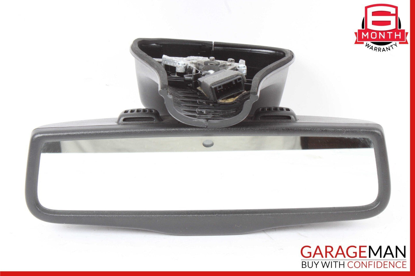14-17 Maserati Ghibli Interior Top Upper Rear View Mirror Black 68206442 OEM