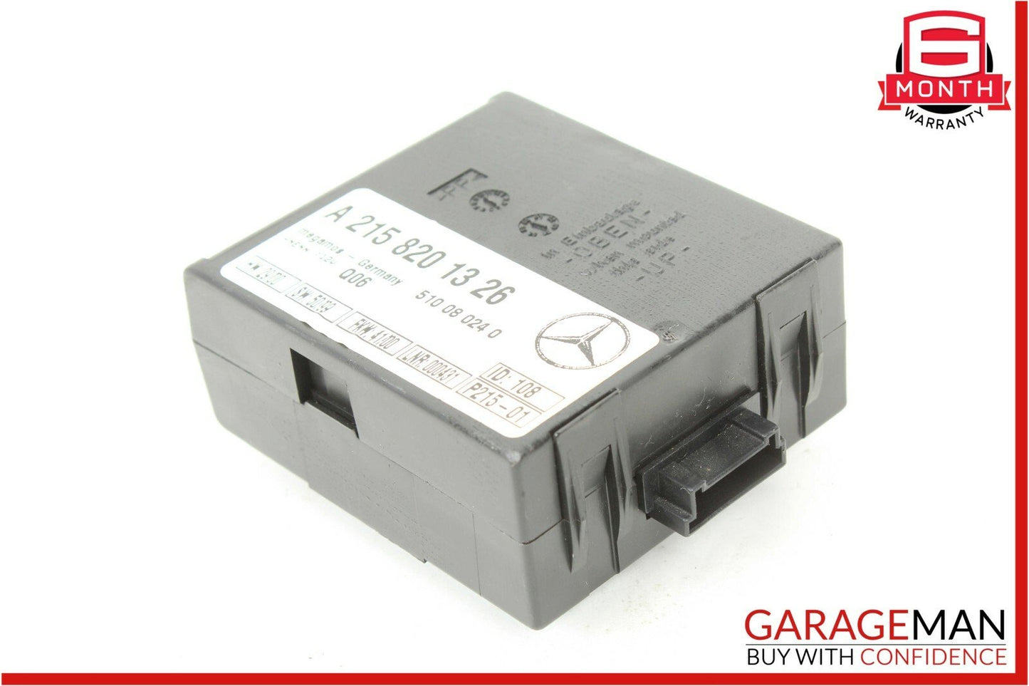00-02 Mercedes W215 CL600 CL55 AMG Anti Theft Tow Alarm Control Module Unit Q06