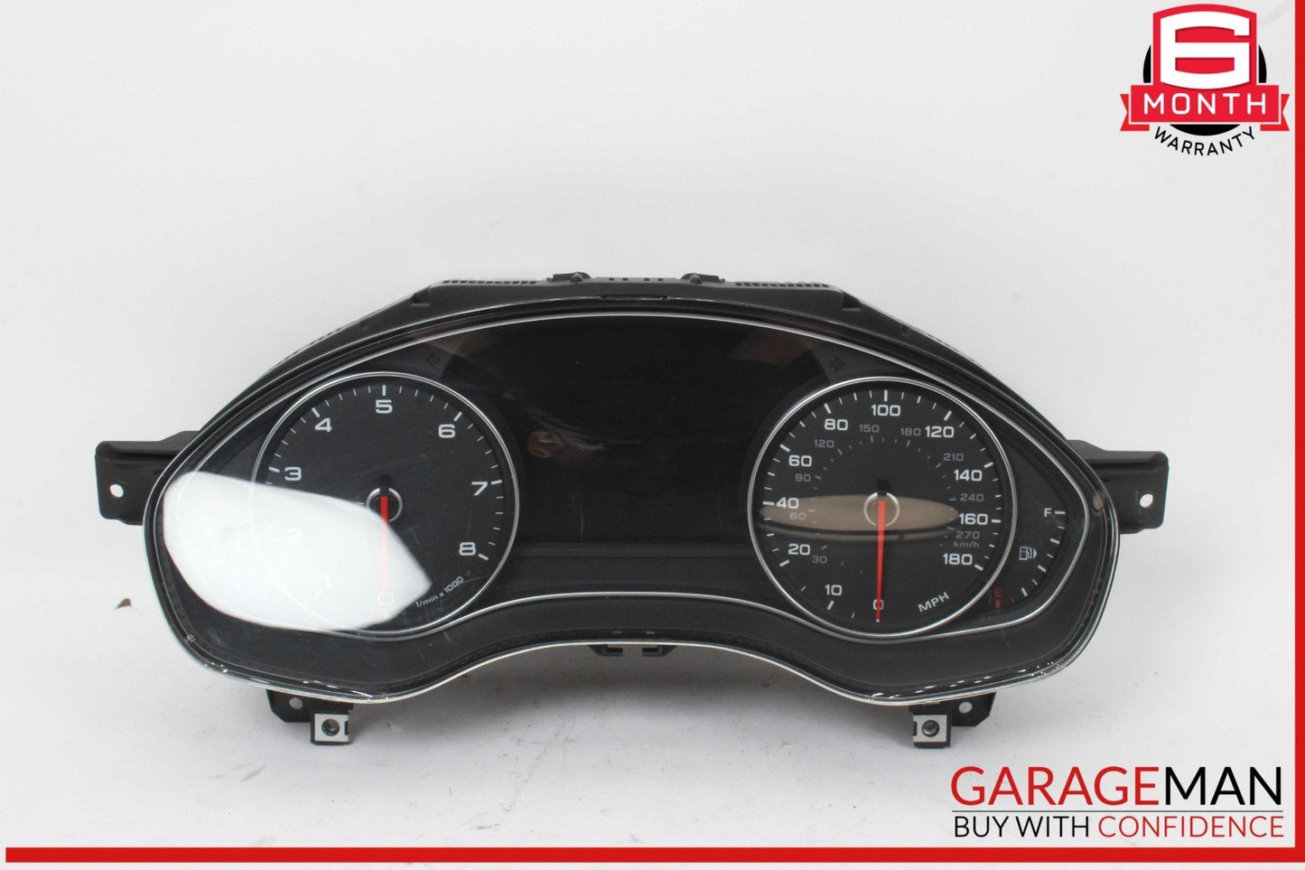 12-15 Audi A6 Speedometer Instrument Cluster Gauge 4G8920983L OEM
