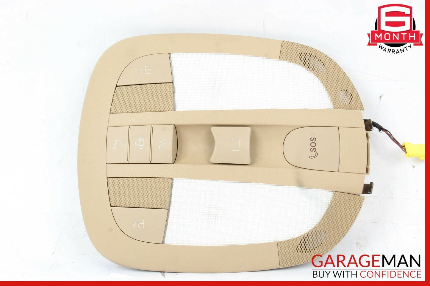 06-13 Mercedes GL320 ML350 Front Overhead Dome Light Reading Map Lamp Brown