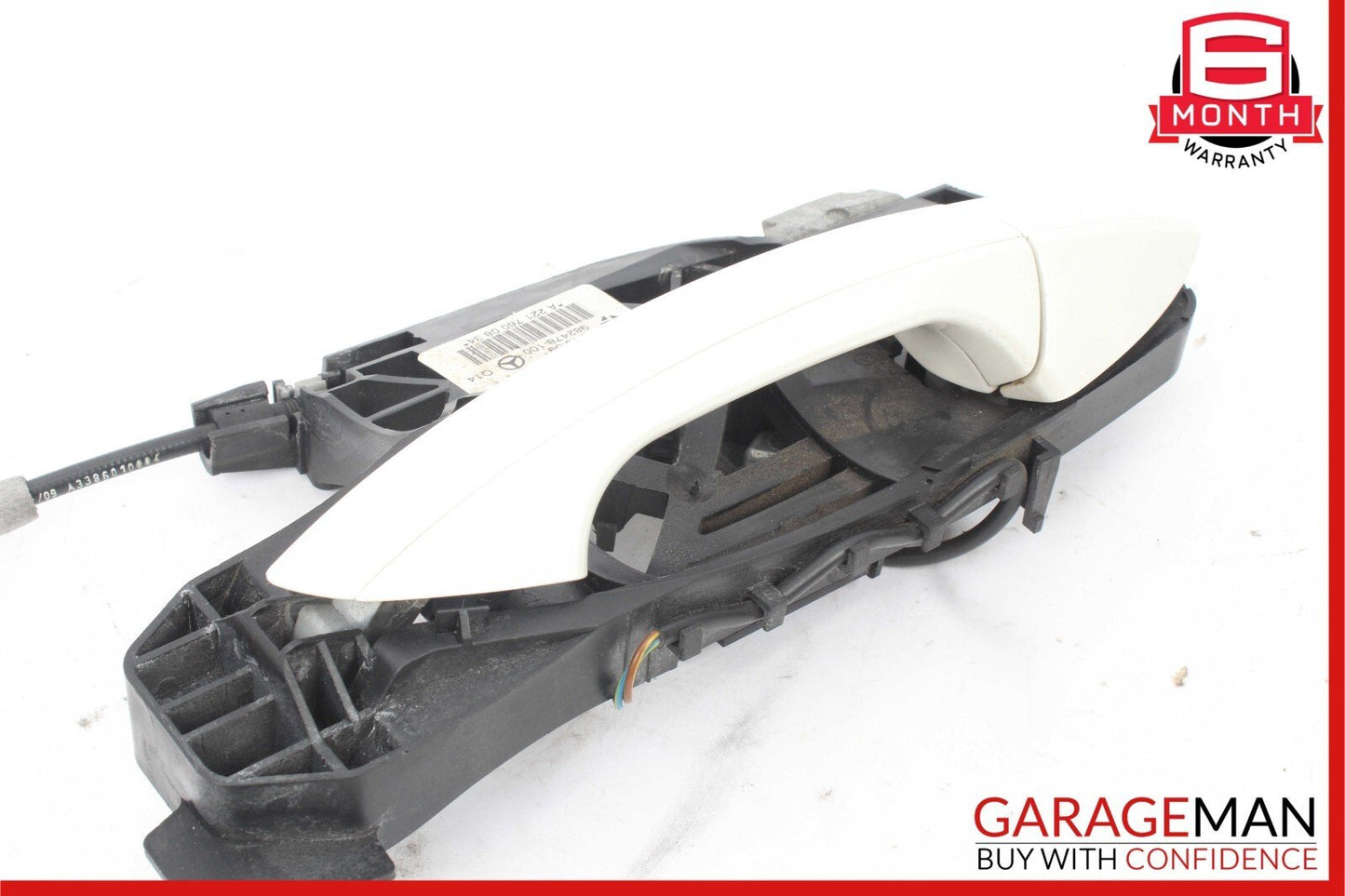 07-13 Mercedes W221 S63 AMG Rear Right Side Keyless Go Exterior Door Handle Grey