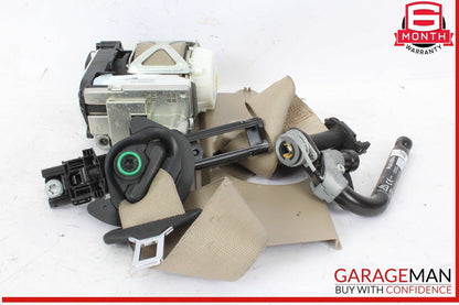 12-19 Mercedes X166 GL350 GLS550 Front Right Side Seat Belt Seatbelt Beige OEM