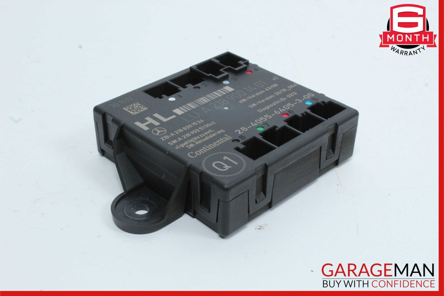 08-18 Mercedes X204 GLK350 CLS550 Rear Left Side Door Control Module Unit OEM