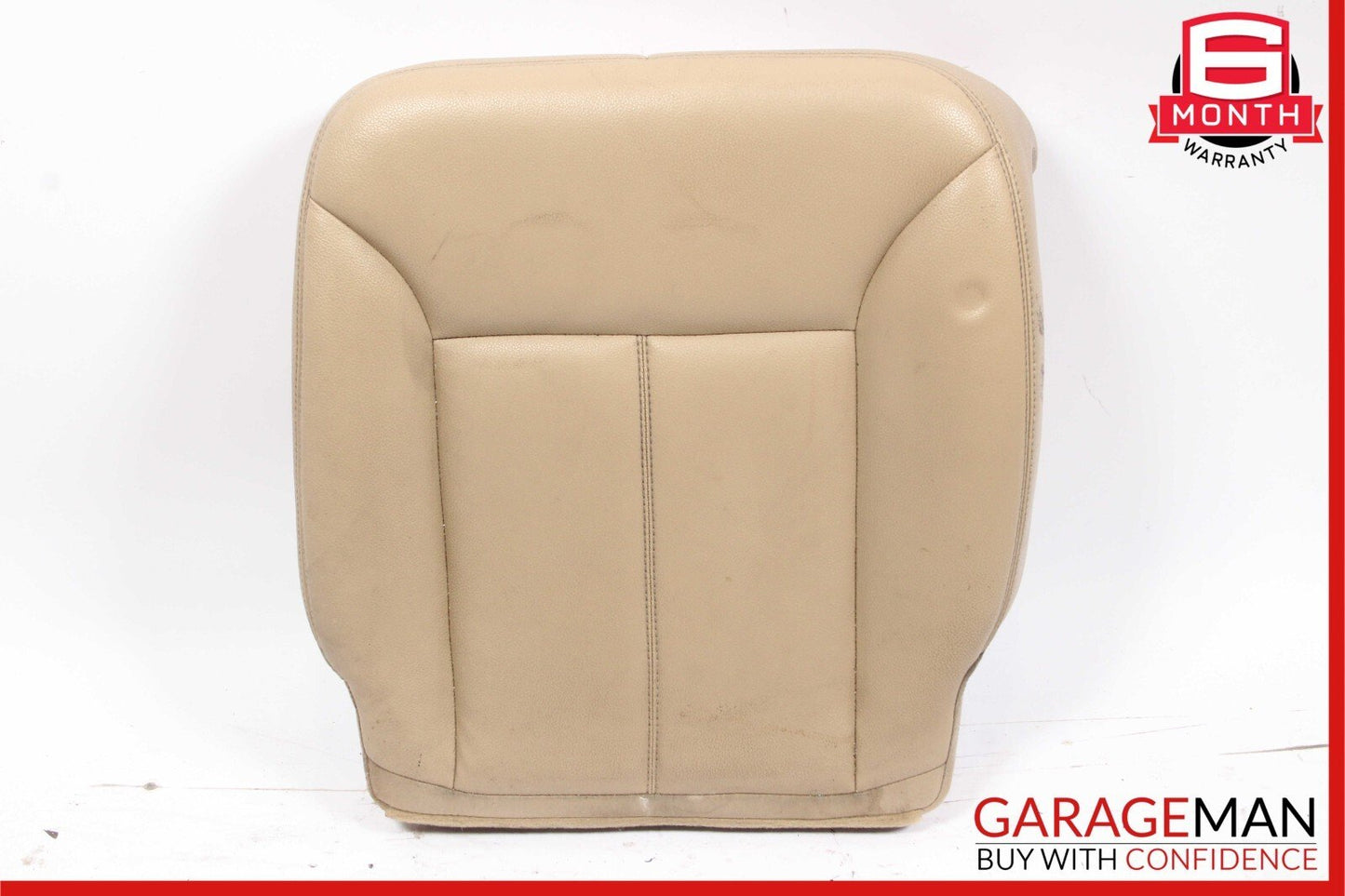 07-12 Mercedes X164 GL450 Front Right Side Lower Bottom Seat Cushion Cover Brown