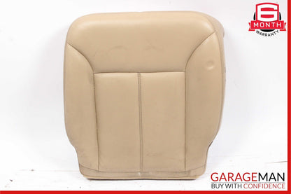 07-12 Mercedes X164 GL450 Front Right Side Lower Bottom Seat Cushion Cover Brown