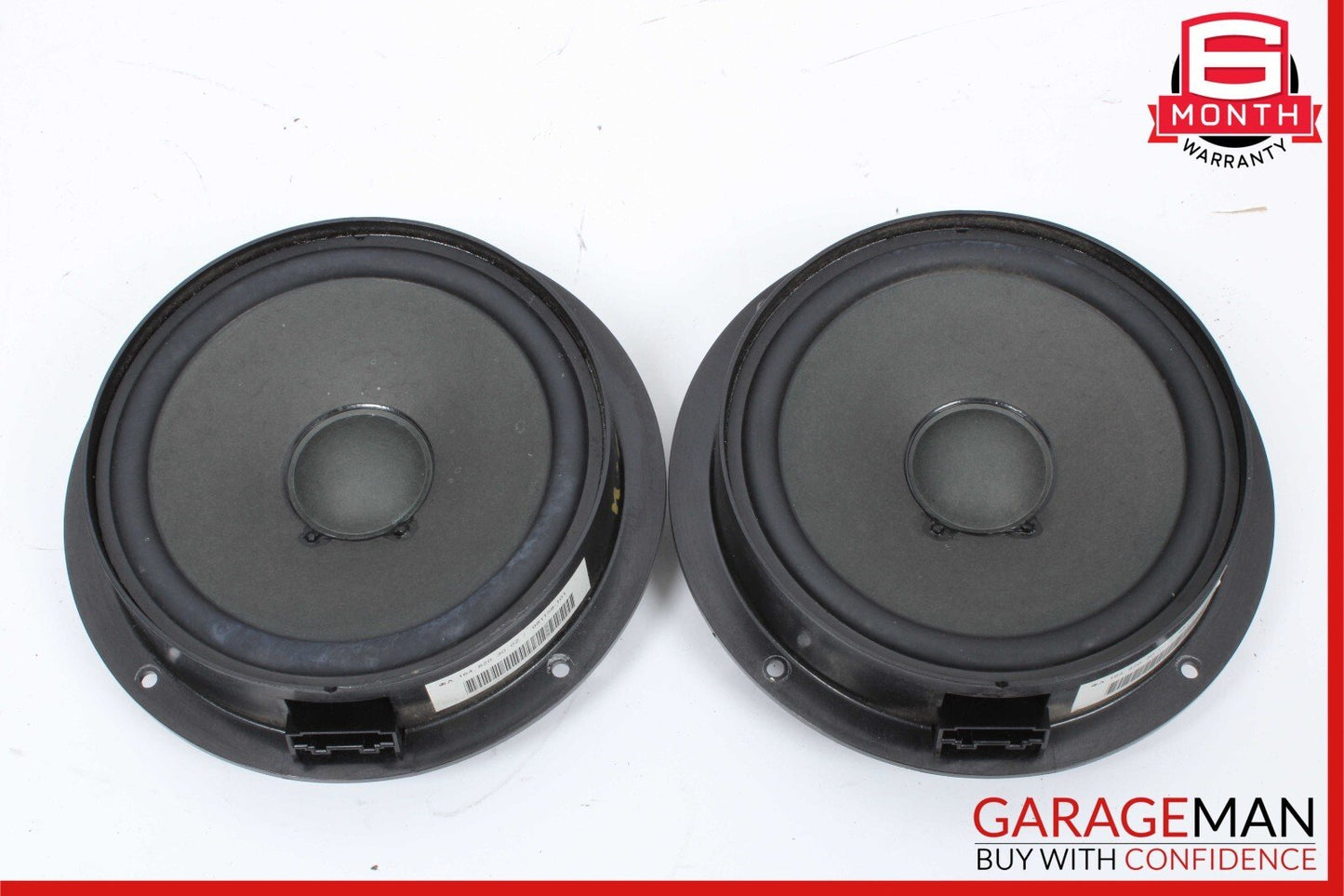 06-13 Mercedes R350 ML350 Rear Left & Right Door Sound Audio Speakers Set of 2