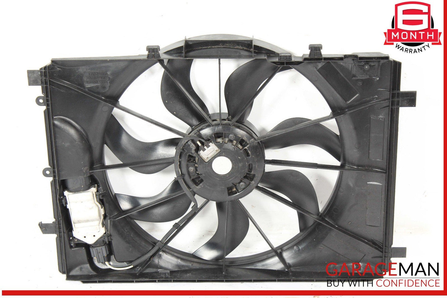 08-20 Mercedes R172 SLK250 Engine Radiator Cooling Fan Motor Assembly OEM