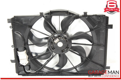 08-20 Mercedes R172 SLK250 Engine Radiator Cooling Fan Motor Assembly OEM