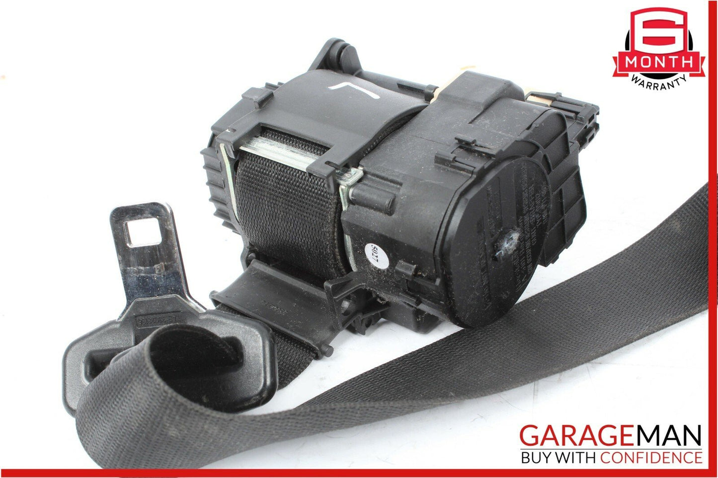 07-10 Mercedes W216 CL550 Front Left Side Seat Belt Seatbelt Retractor Black OEM