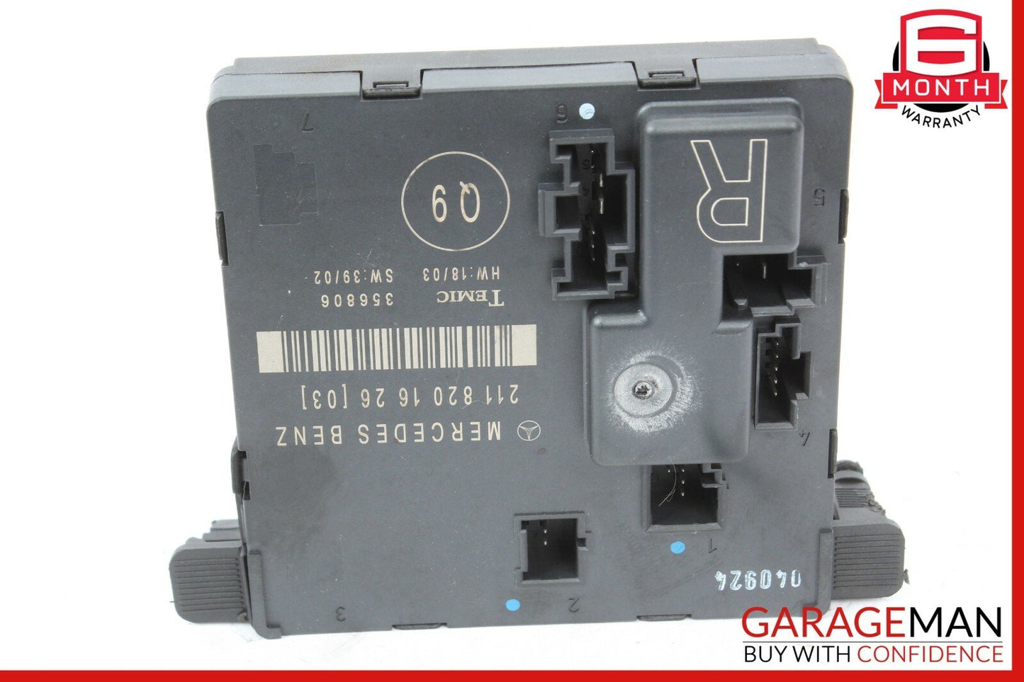 03-09 Mercedes W211 E320 E500 Rear Right Passenger Side Door Control Module OEM