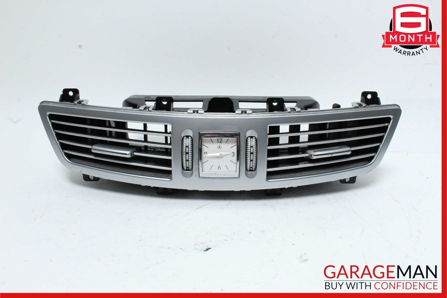 07-13 Mercedes W221 S550 Dashboard AC A/C Air Vent Clock OEM