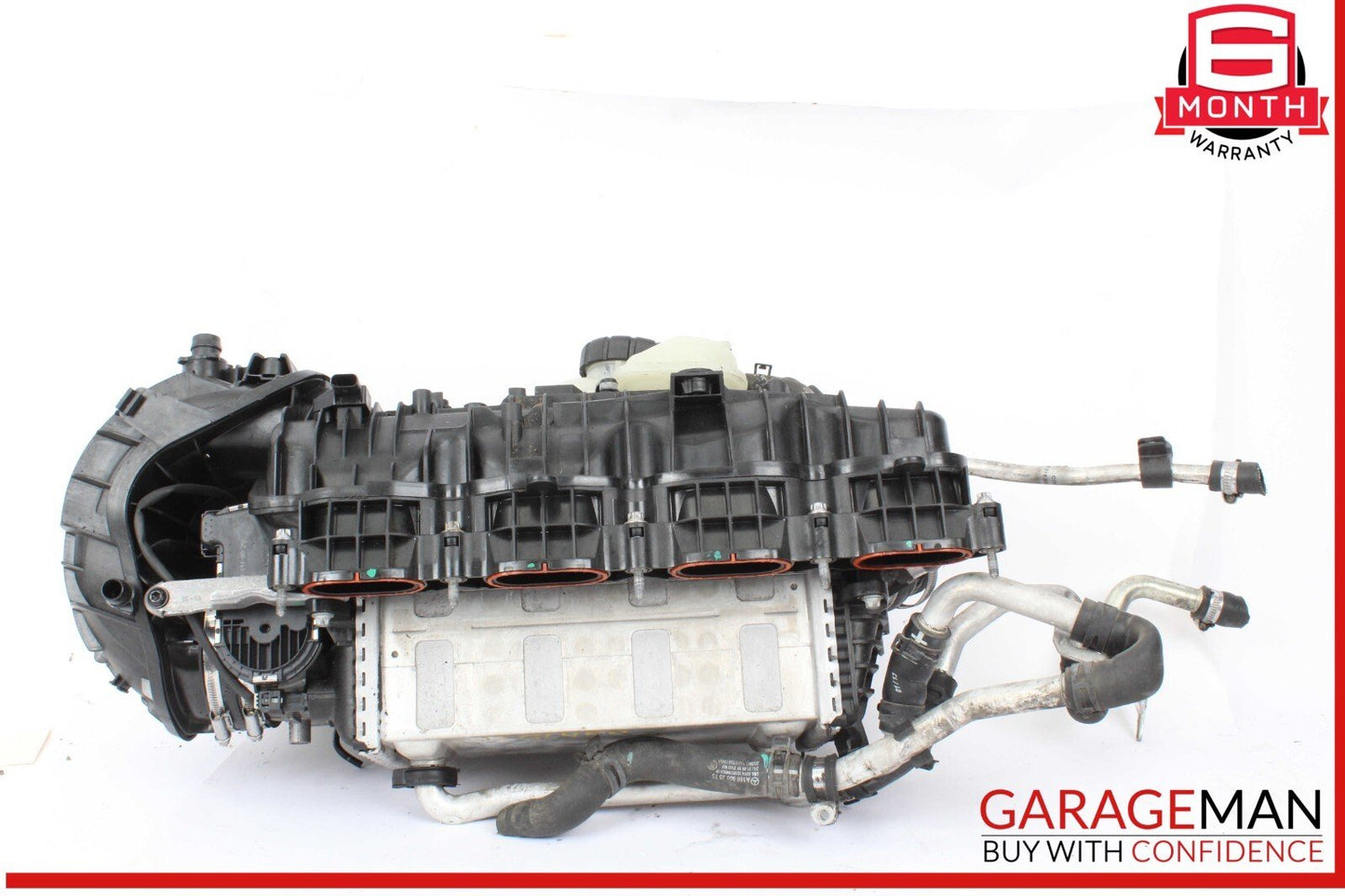 Mercedes X166 GL450 Air Intake Manifold Distributor Engine Intercooler Assembly