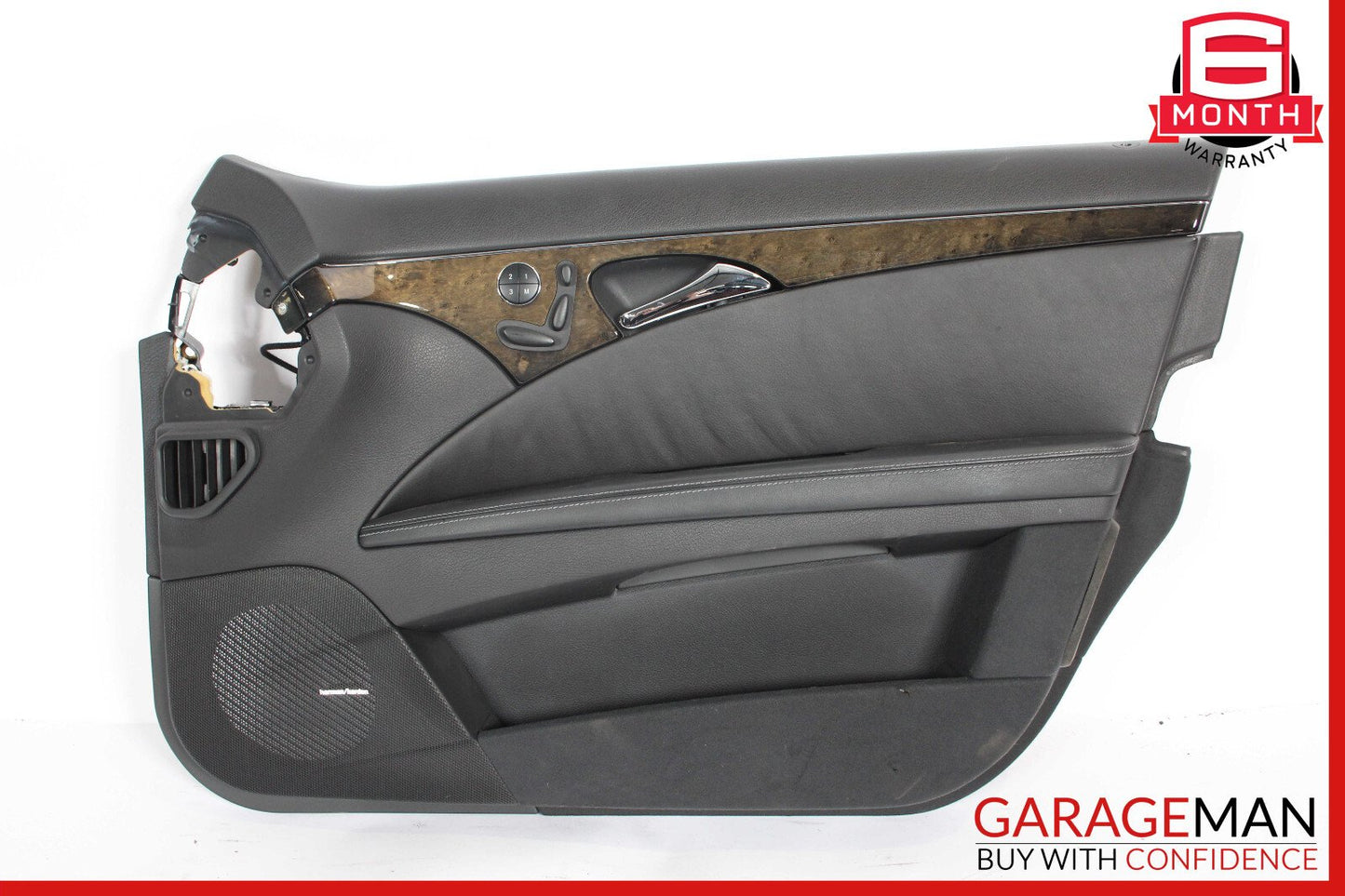 03-06 Mercedes W211 E55 AMG Front Right Side Interior Door Panel Trim Assy Black
