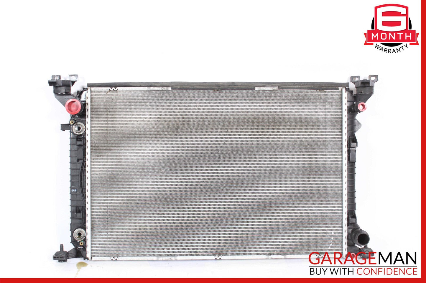 10-12 Audi S5 3.0L Engine Cooling Radiator A/C Condenser OEM