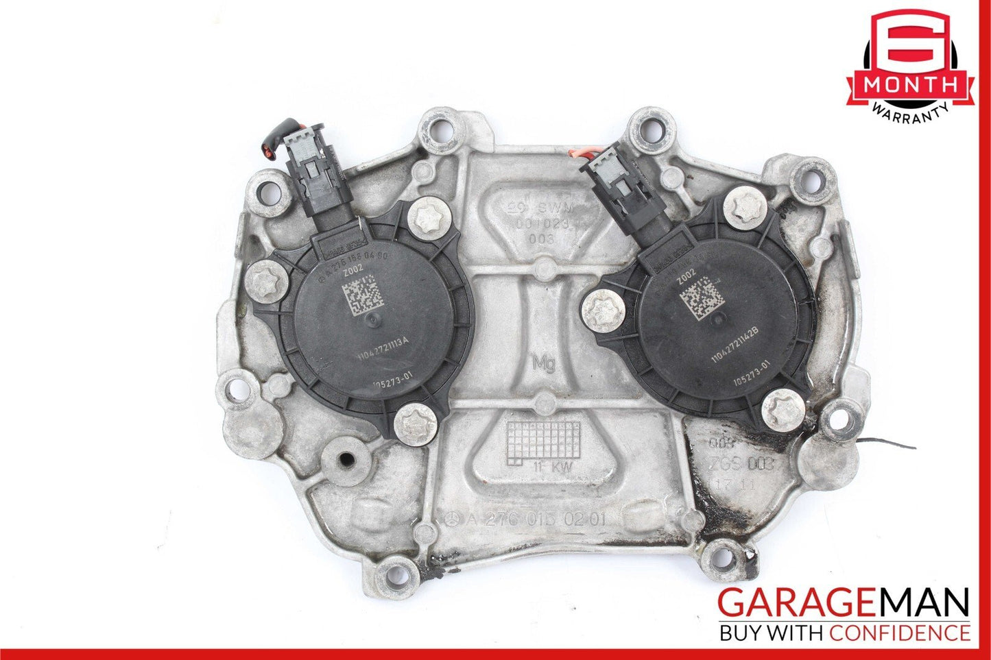 12-18 Mercedes R172 SLK350 Front Left or Right Engine Timing Chain Cover Plate
