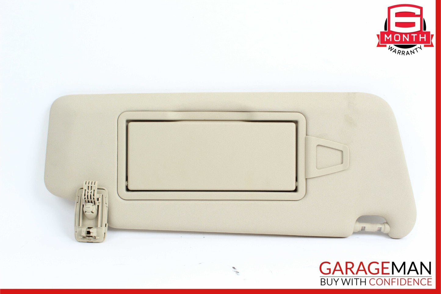 08-14 Mercedes W204 C300 C250 Front Right Side Sunvisor Sun Visor Beige