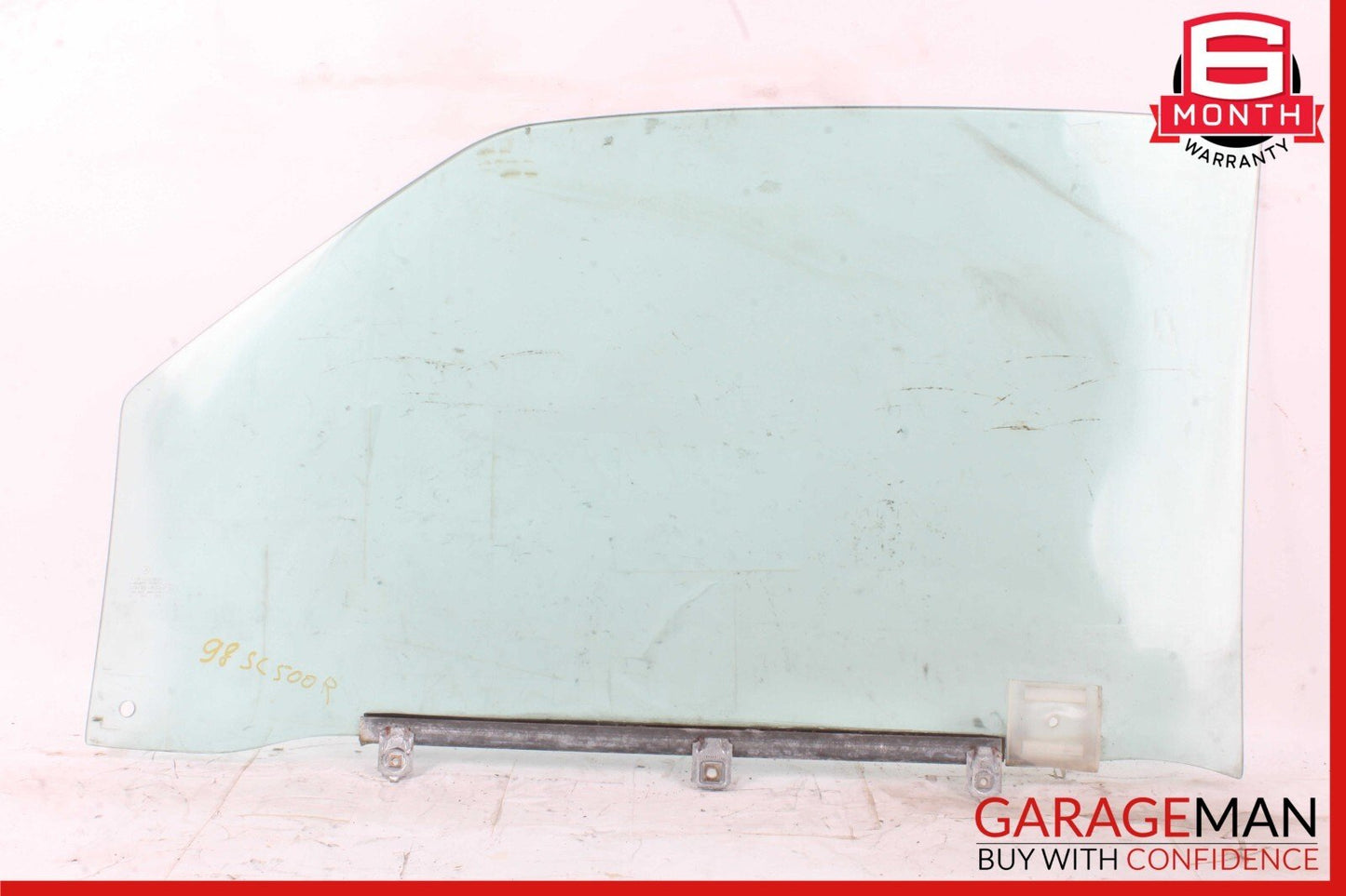 90-02 Mercedes R129 SL500 300SL Front Right Side Door Window Auto Glass OEM