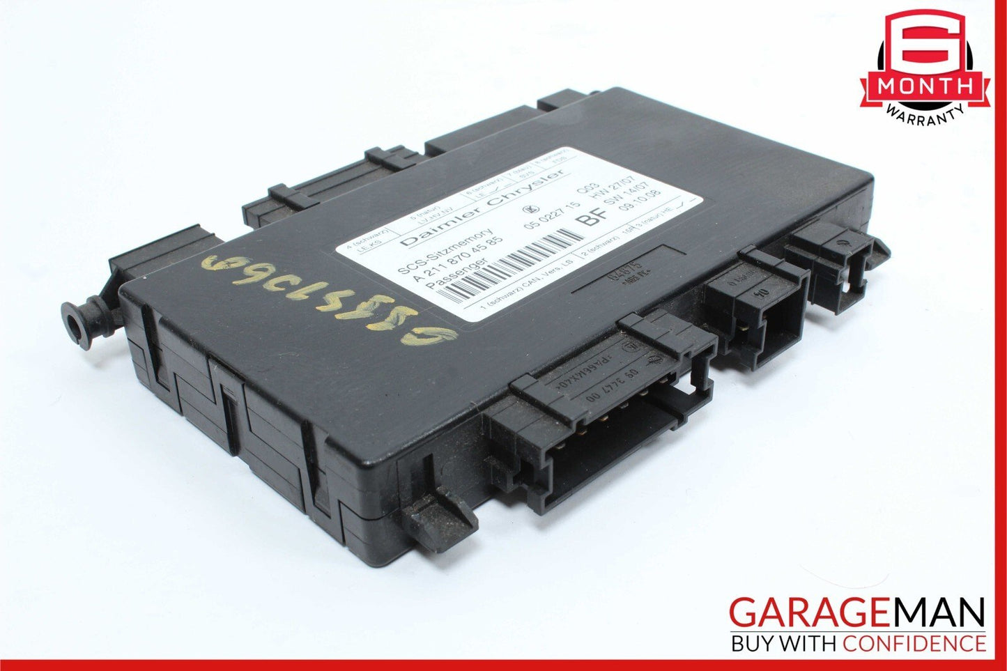03-12 Mercedes W219 CLS550 GL450 Under Seat Control Module Front Right Side OEM