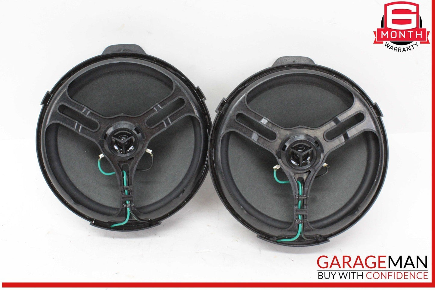 08-15 Mercedes X204 GLK350 4MATIC Rear Right & Left Door Sound Speakers Set OEM