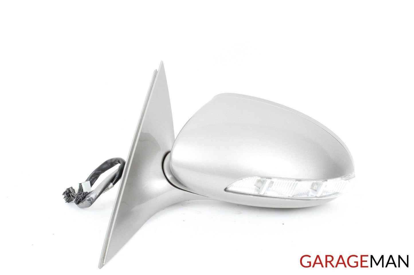 07-09 Mercedes W221 S450 S550 Front Left Side Mirror Door Rear View Silver OEM