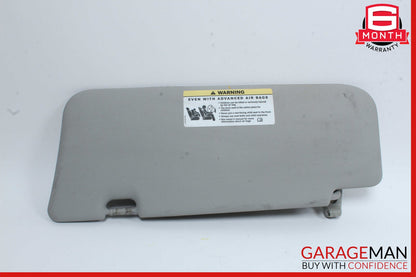 06-12 Mercedes X164 GL450 Front Right Passenger Side Sun Visor Sunvisor Gray OEM