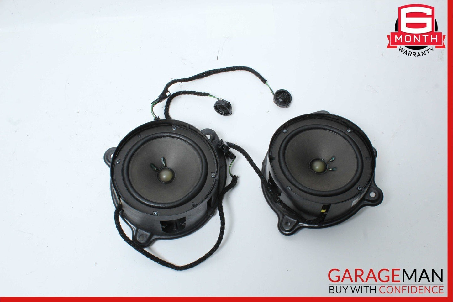 00-06 Mercedes W220 S500 Front Left & Right Side Door Sound Speaker Speakers Set