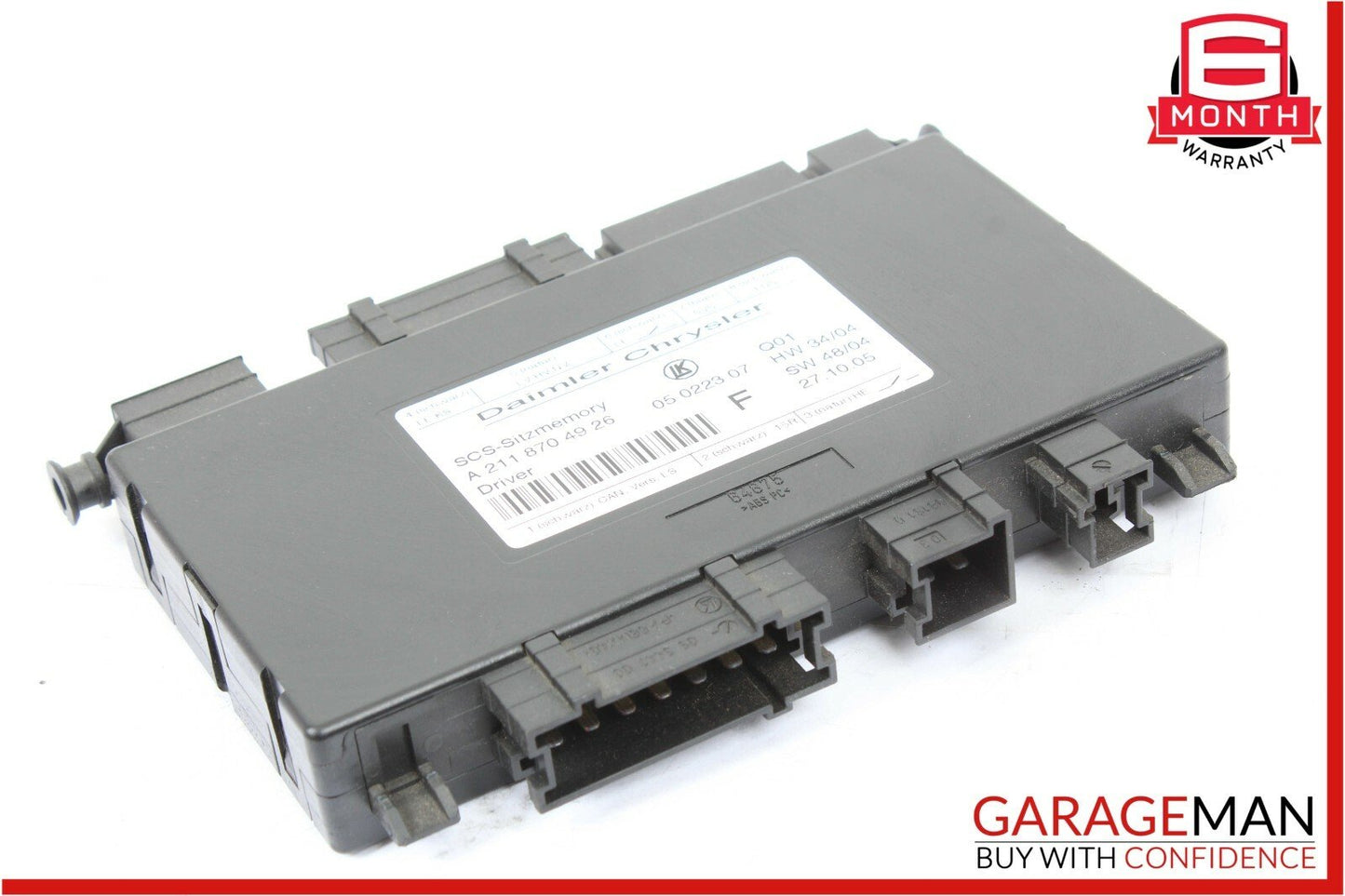 03-11 Mercedes CLS500 E350 GL450 ML550 Front Left Side Seat Control Module Unit