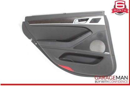 15-20 Hyundai Genesis G80 Rear Left Driver Side Interior Door Panel OEM