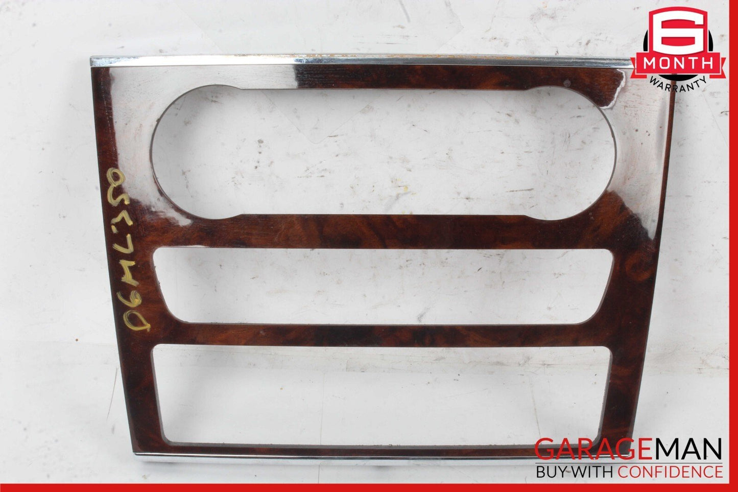 06-12 Mercedes X164 GL450 ML350 Center Console Control Trim Panel Wood Bezel