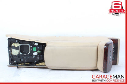04-12 MASERATI QUATTROPORTE CENTER CONSOLE ARMREST STORAGE COMPARTMENT OEM