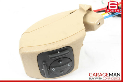 06-12 Mercedes X164 GL450 Front Left Seat Lumbar Regulator Switch Trim Brown