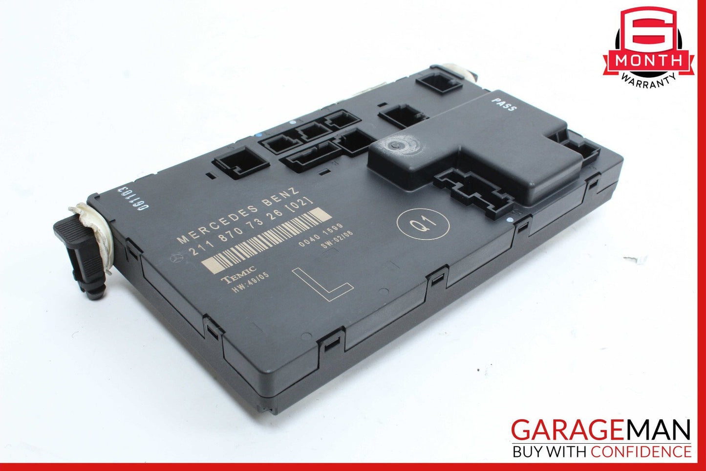 03-09 Mercedes W211 E320 E500 Front Left Side Door Control Module 2118201585 OEM