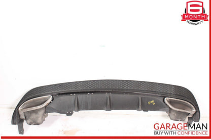 14-17 Mercedes W207 E400 E550 Coupe AMG Sport Rear Bumper Lower Cover Panel OEM