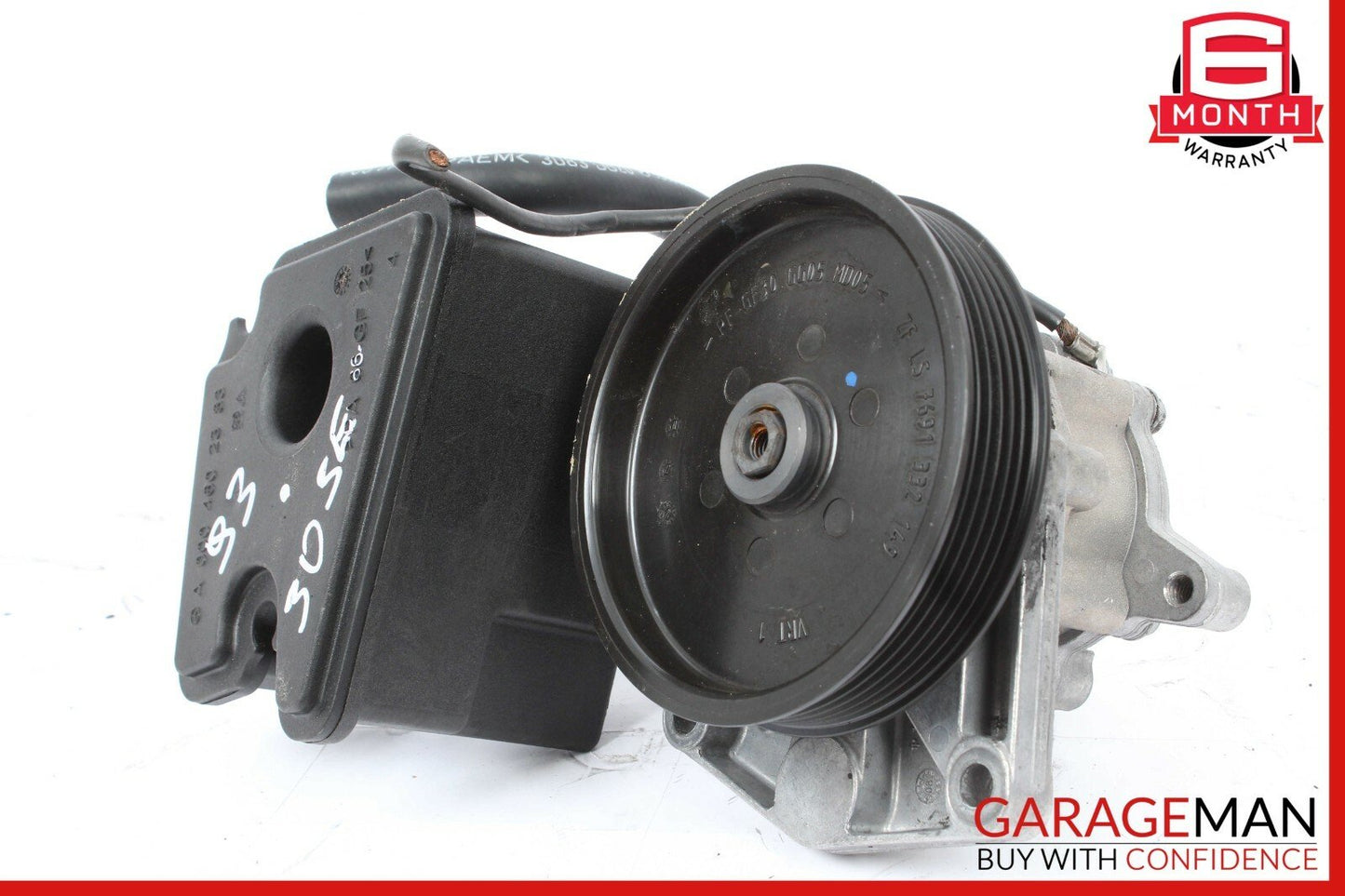 92-93 Mercedes W140 300SE Power Steering Pump Reservoir Assembly OEM